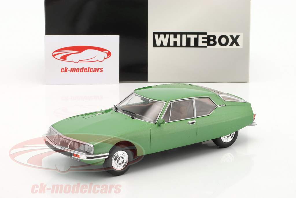 Citroen SM light green metallic 1:24 WhiteBox