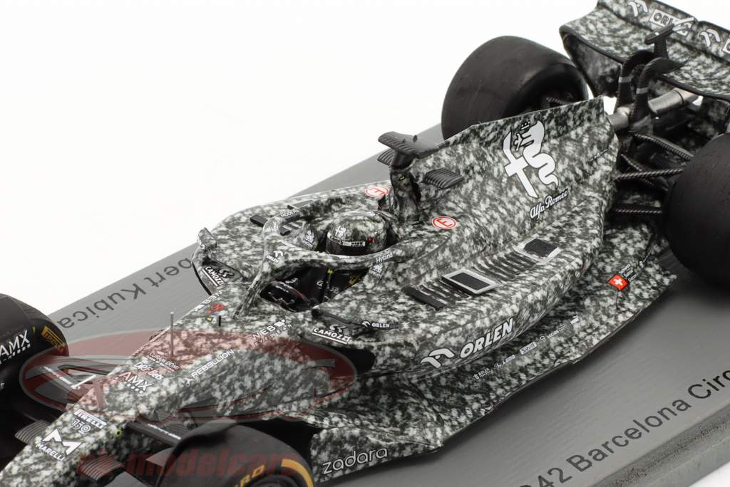 Robert Kubica Alfa Romeo C42 prøveversion formel 1 2022 1:43 Spark