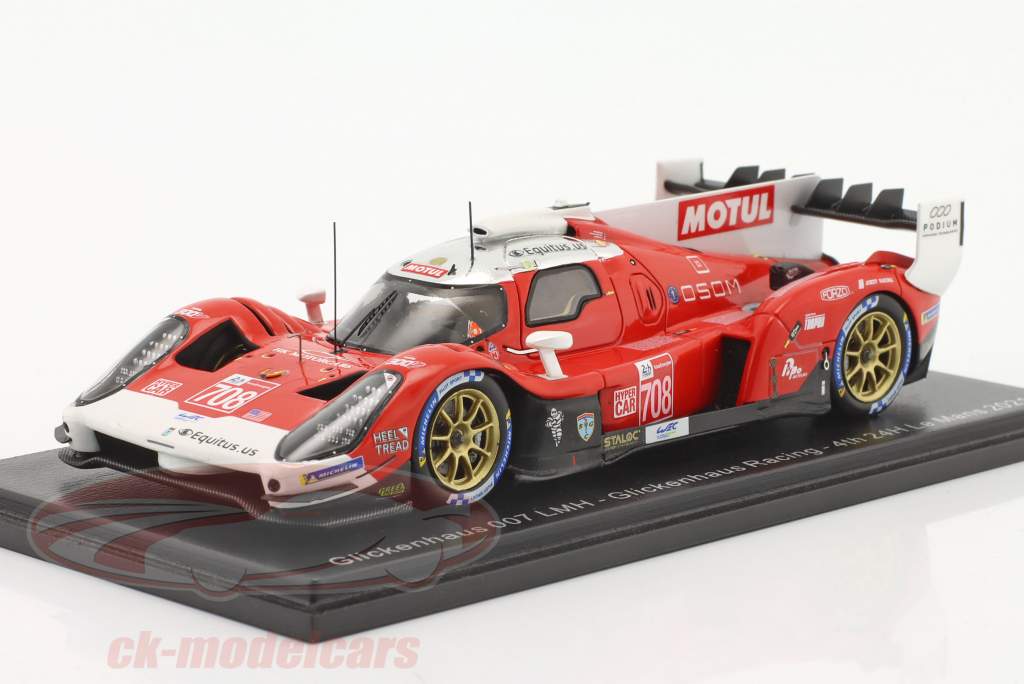 Spark 1:43 Glickenhaus 007 LMH #708 4th 24h LeMans 2021