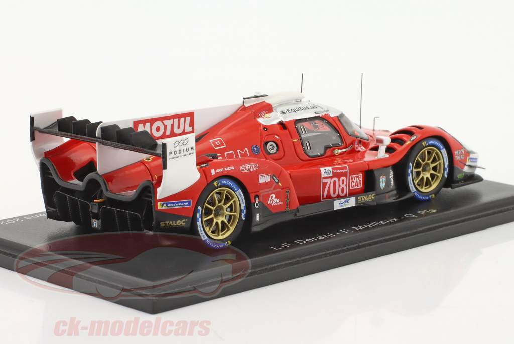 Spark 1:43 Glickenhaus 007 LMH #708 4th 24h LeMans 2021