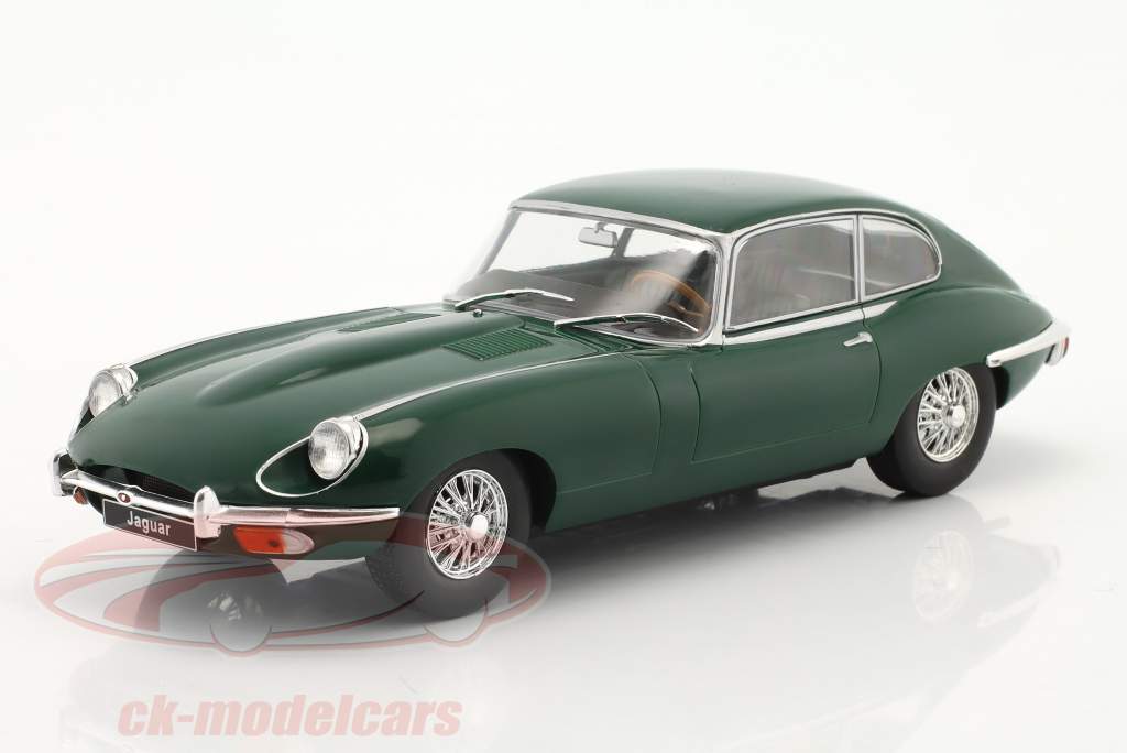Jaguar E型 深绿色 1:24 WhiteBox