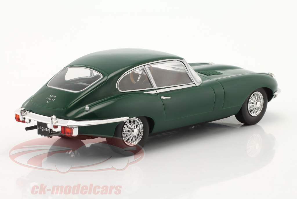 Jaguar E type dark green 1:24 WhiteBox