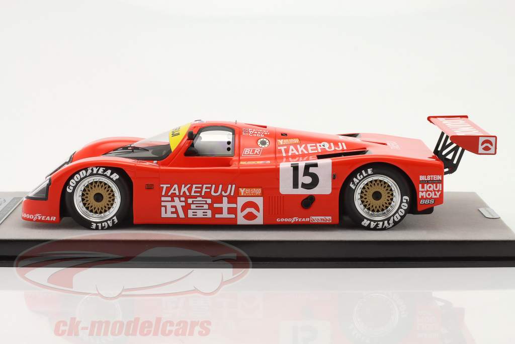 Porsche 962C GTi #15 24h LeMans 1987 Palmer, Weaver, Cobb 1:18 Tecnomodel