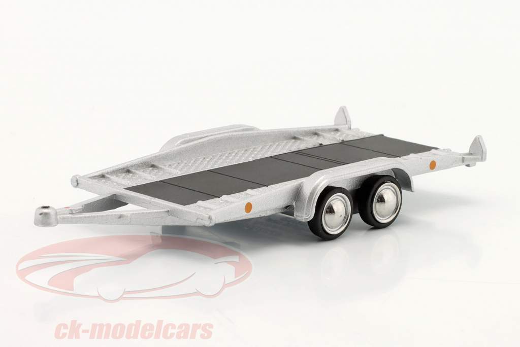 автомобильный прицеп Серебряный 1:64 Schuco