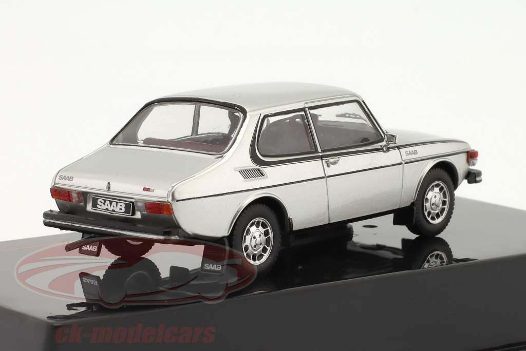 Saab 99 EMS year 1972 silver 1:43 Ixo