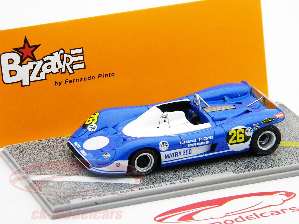 Matra-Simca MS660 #26 LeMans 1971 1:43 Spark Extraño