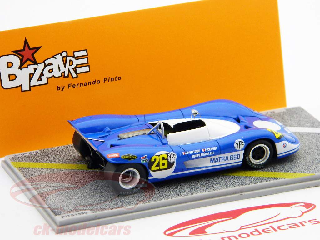 Matra-Simca MS660 #26 LeMans 1971 1:43 Spark Bizarre