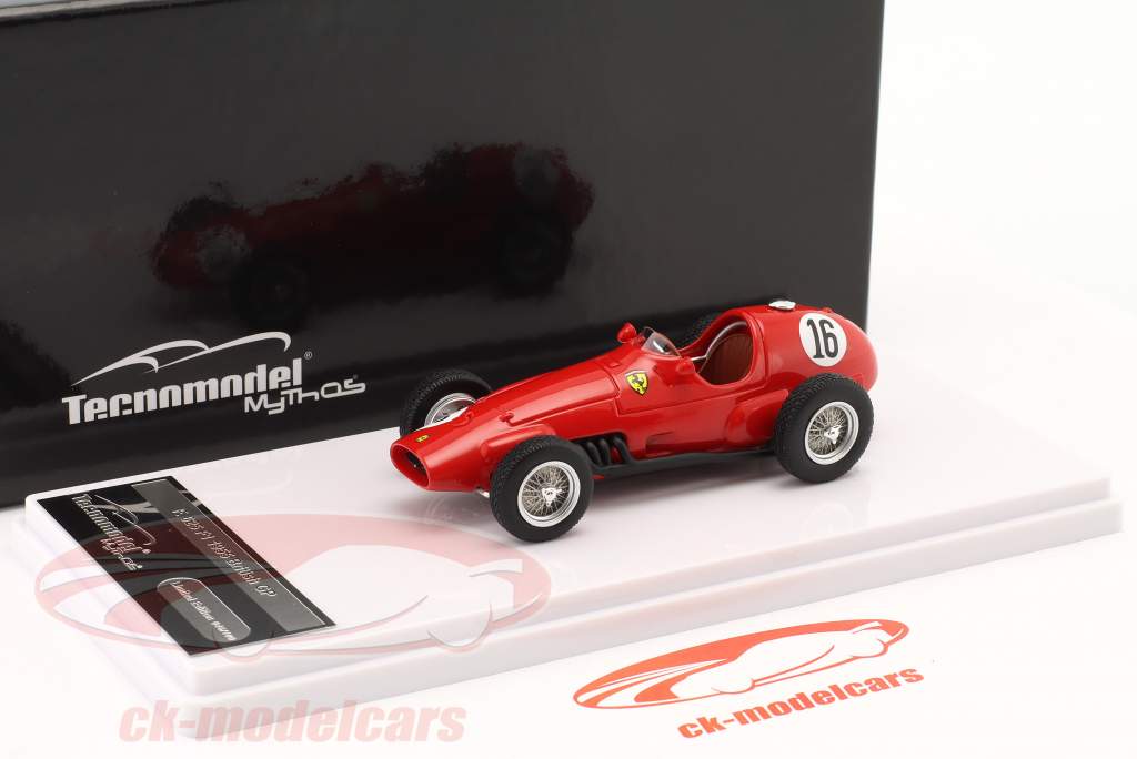 Castellotti, Hawthorn Ferrari 625 #16 British GP formula 1 1955 1:43 Tecnomodel