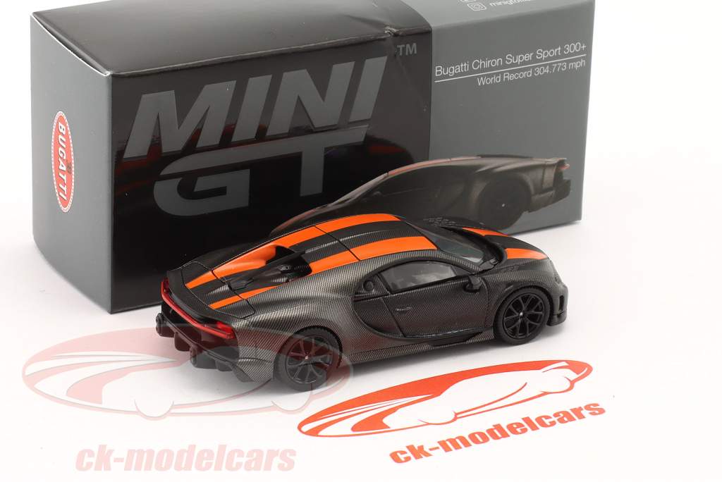 Bugatti Chiron Super Sport 300+ World Record Car 304.773 mph 2019 1:64 TrueScale