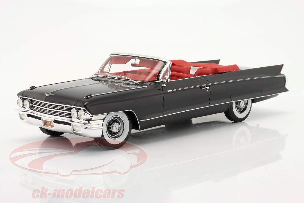 Cadillac Eldorado Biarritz Cabrio Open 建设年份 1962 黑色的 1:18 Mitica