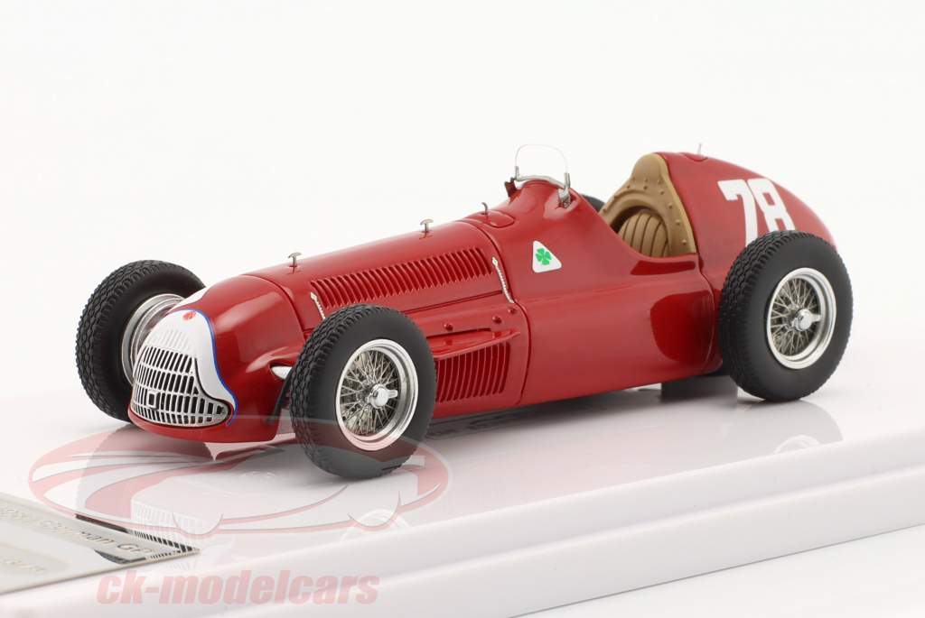 Paul Pietsch Alfa Romeo 159 #78 Duitsland GP formule 1 1951 1:43 Tecnomodel