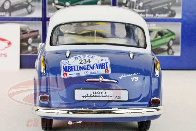 Lloyd Alexander TS Racing #234 RTCE Nibelungen paseo 2011 1:18 Revell