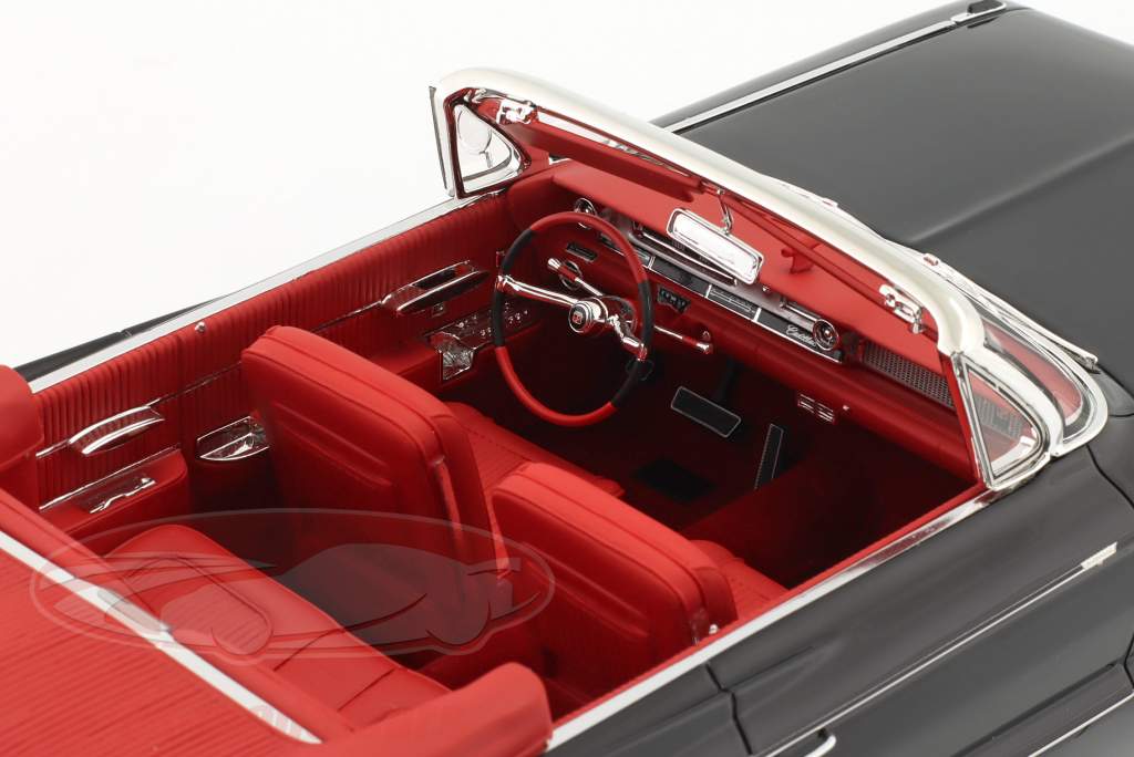 Cadillac Eldorado Biarritz Cabrio Open 建设年份 1962 黑色的 1:18 Mitica