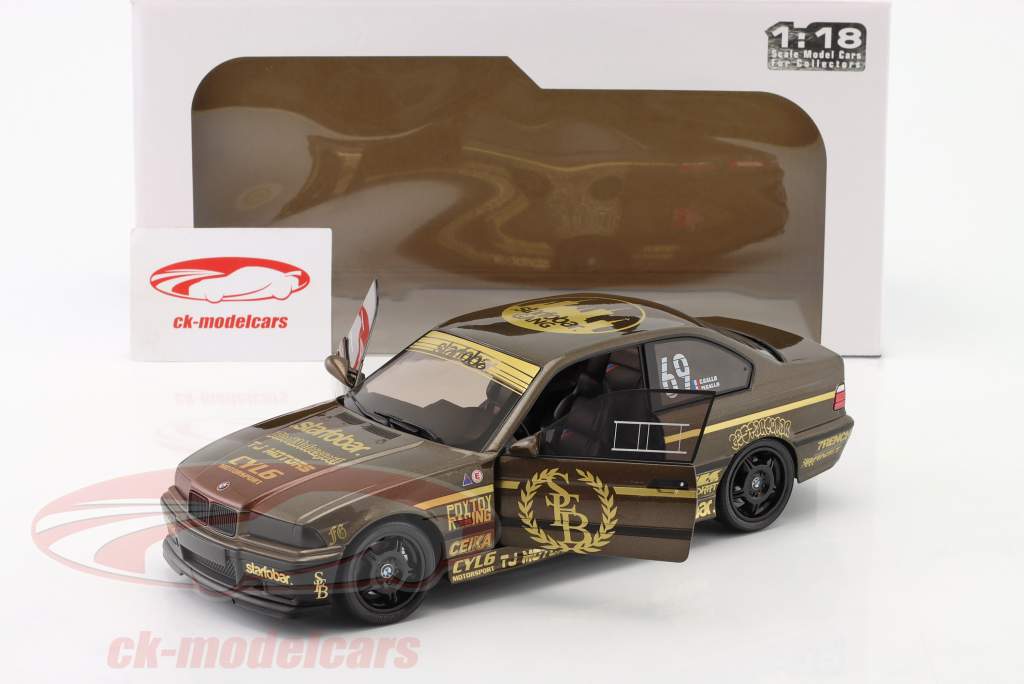 Solido 1:18 BMW M3 (E36) Coupe #69 Championnat de Drift 2022