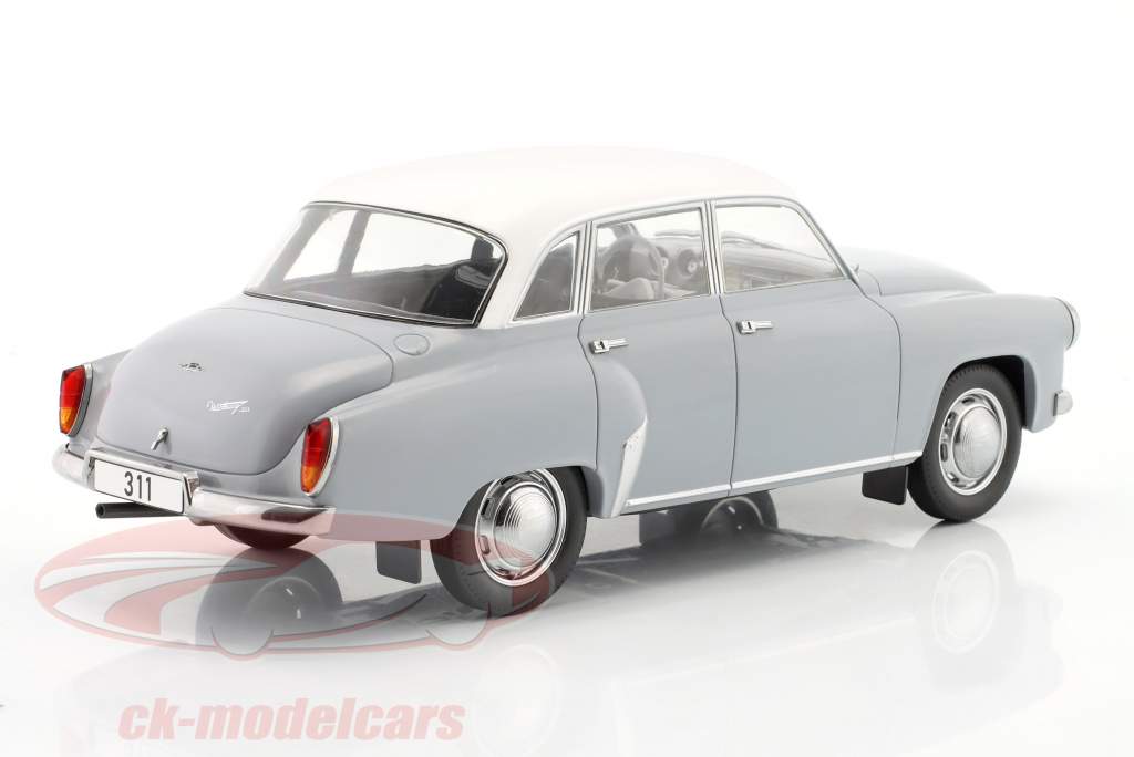 Wartburg 312 grey / white 1:18 ModelCar Group