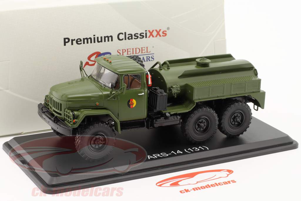 ZIL 131 / ARS-14 camión cisterna vehículo militar aceituna 1:43 Premium ClassiXXs