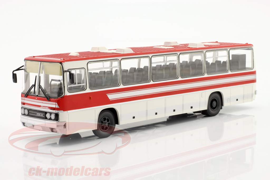 Ikarus 250.59 bus rood / Wit 1:43 Premium ClassiXXs