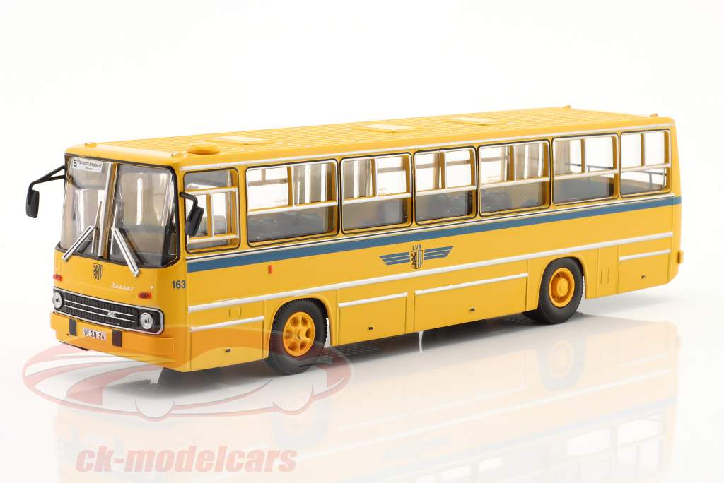 Ikarus 260 автобус Лейпцигер транспортные услуги желтый 1:43 Premium ClassiXXs