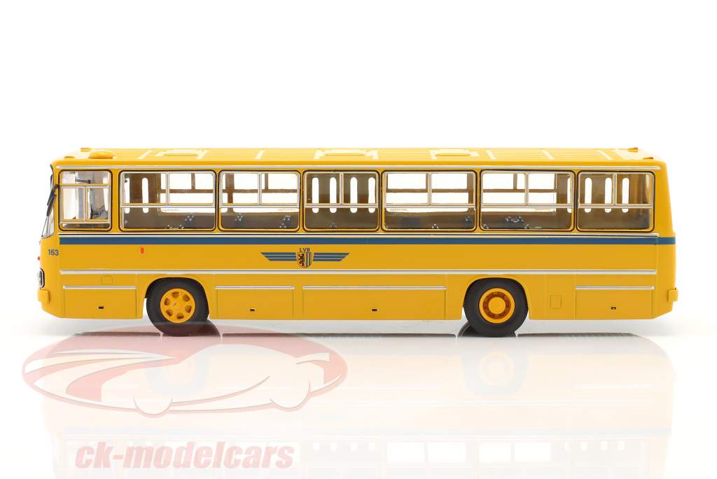 Ikarus 260 автобус Лейпцигер транспортные услуги желтый 1:43 Premium ClassiXXs