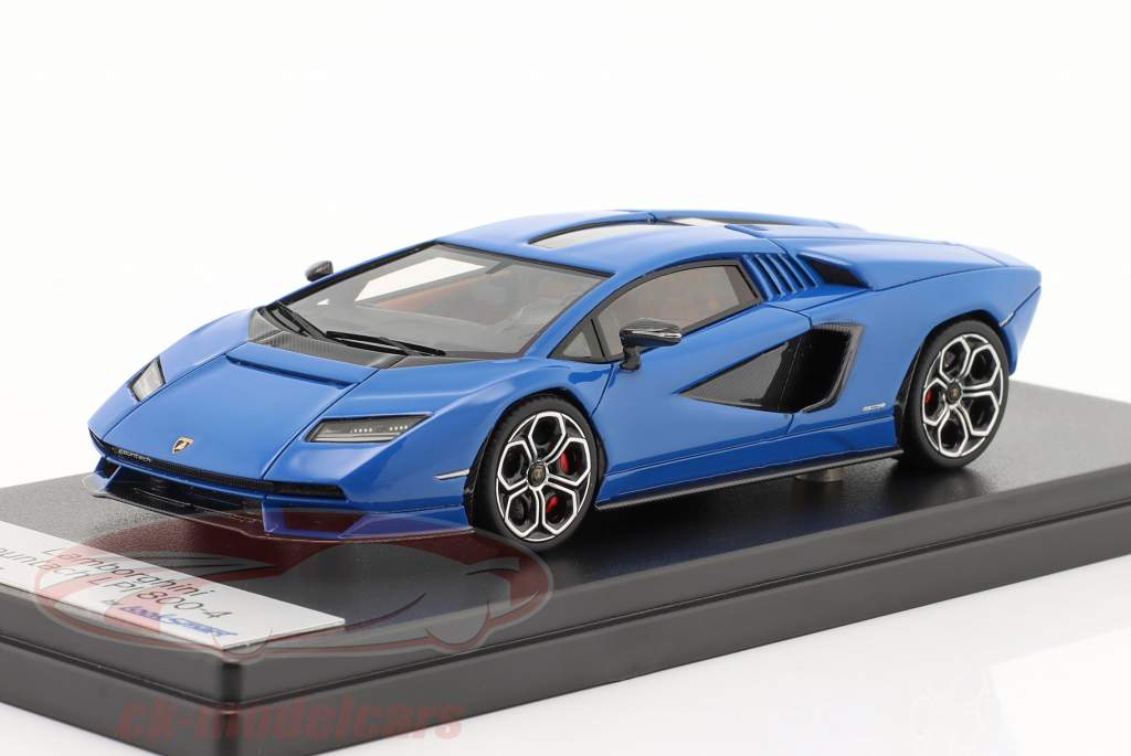 Lamborghini Countach LPI 800-4 Byggeår 2022 blå 1:43 LookSmart