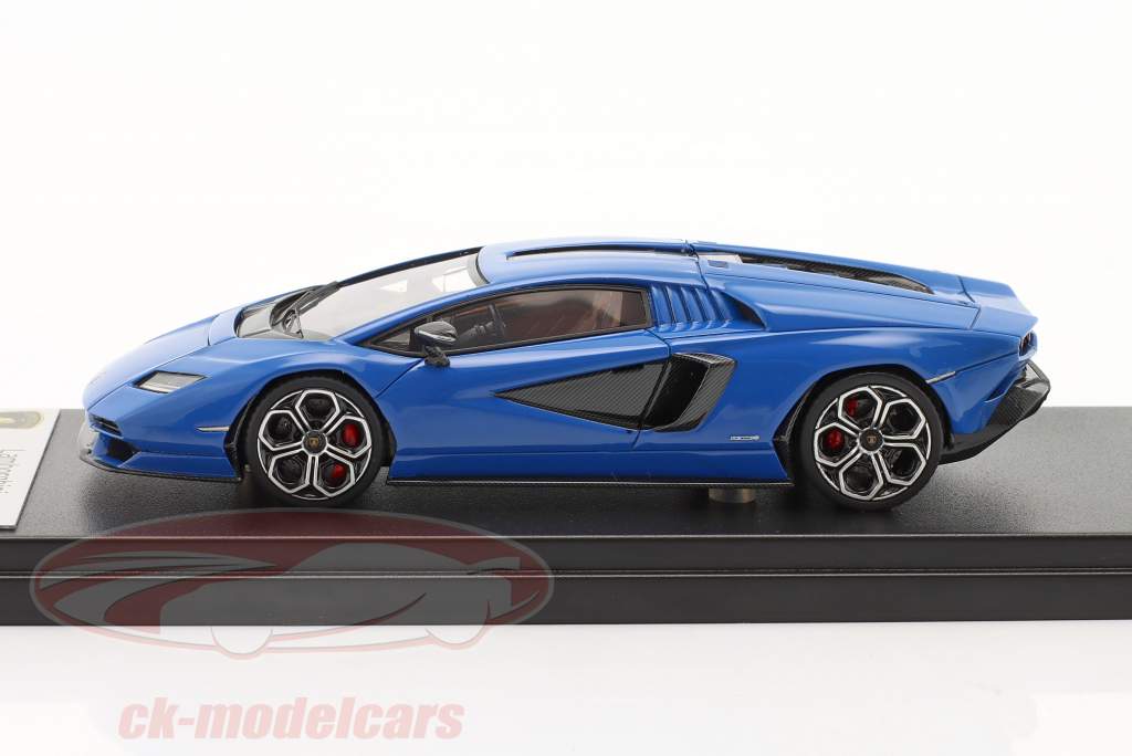 Lamborghini Countach LPI 800-4 建設年 2022 青い 1:43 LookSmart