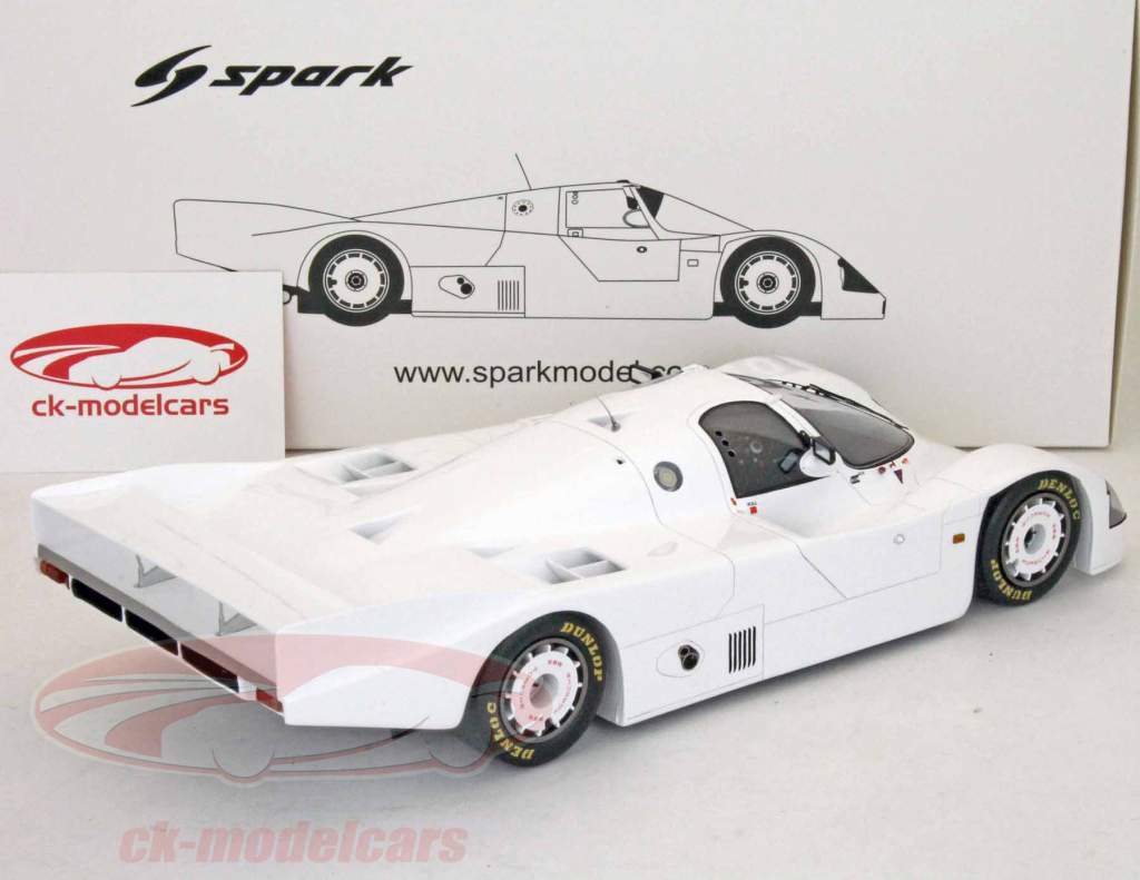 Porsche 962 C равнина тела Издание белый / белый 1:18 Свечи