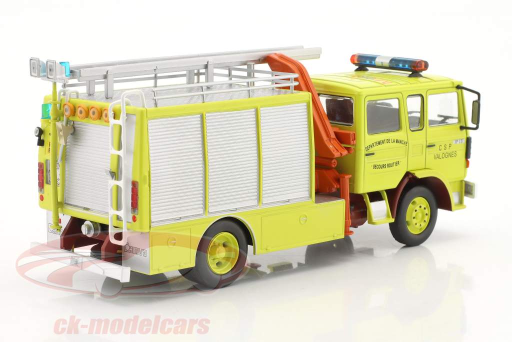 Renault JP13 pompiers sauvetage routier jaune 1:43 Altaya