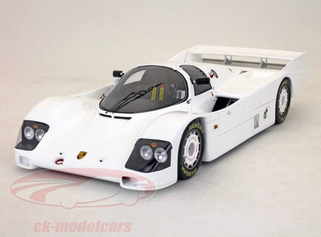 保时捷962Ç平原体版白/白1:18星火