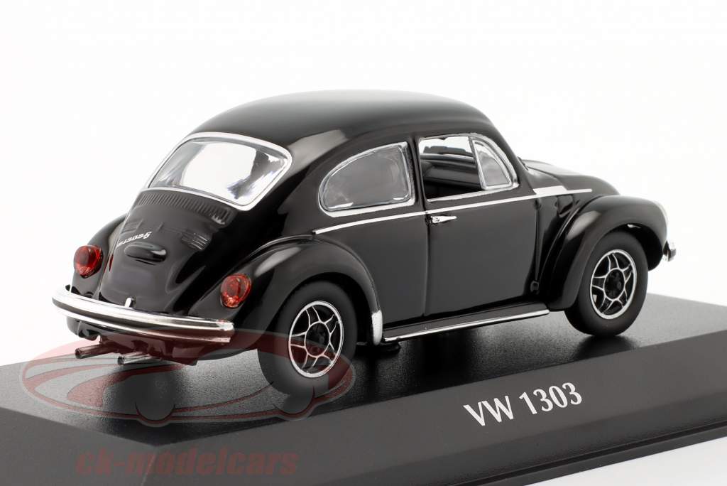 Volkswagen VW 1303 Byggeår 1974 sort 1:43 Minichamps