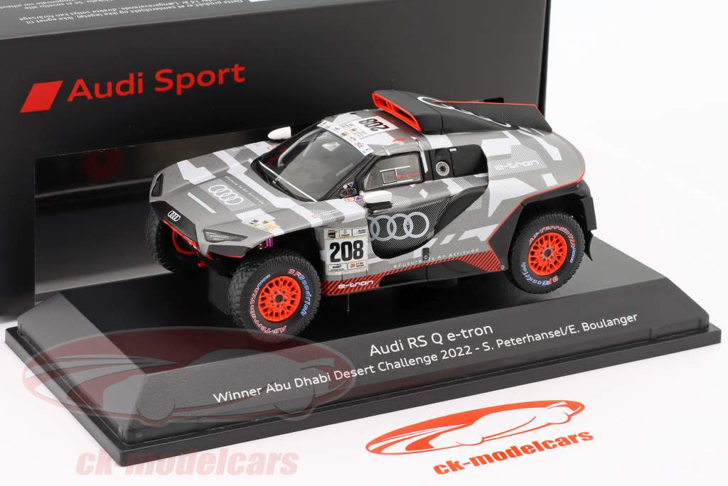 Audi RS Q e-tron #208 Winner Abu Dhabi Desert Challenge 2022 1:43 Spark