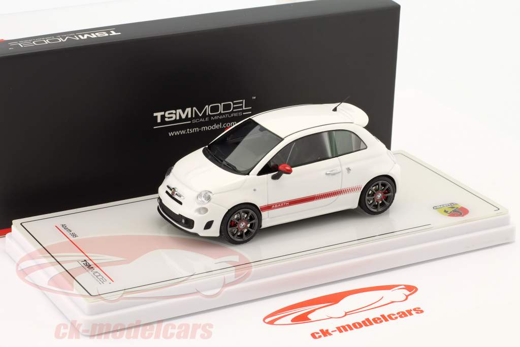 Fiat-Abarth 595 Année de construction 2020 blanc 1:43 TrueScale