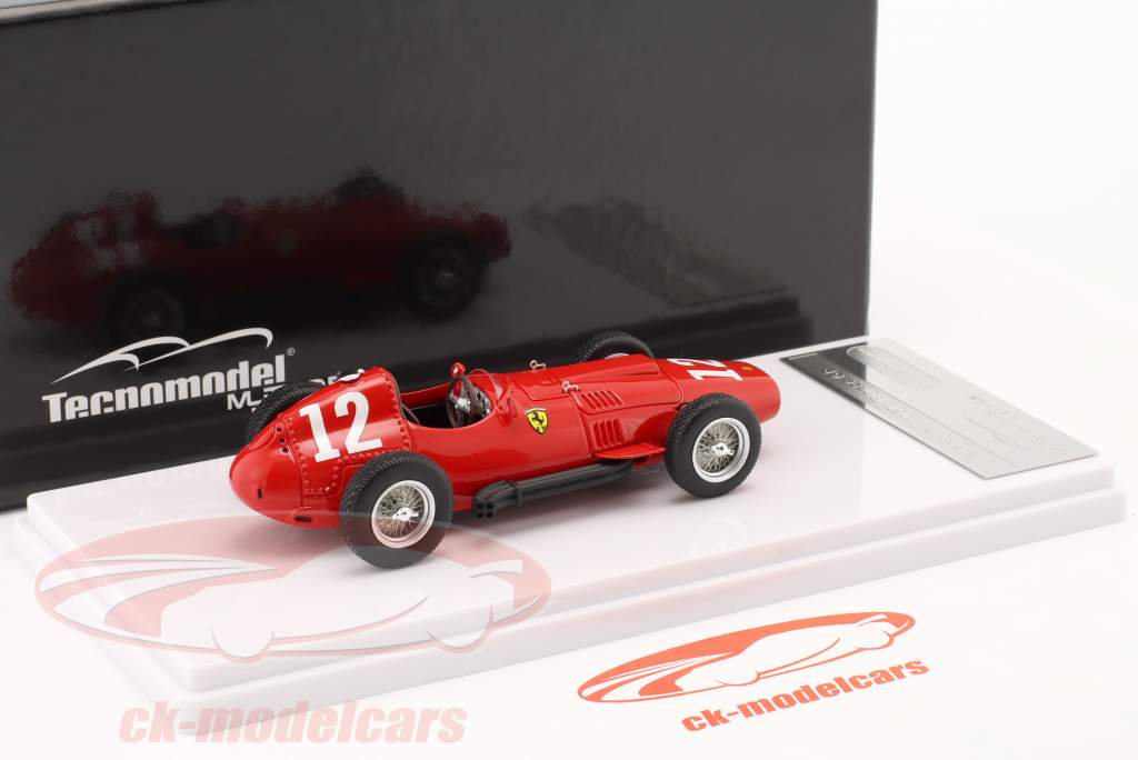 Peter Collins Ferrari 801 #12 3 fransk GP formel 1 1957 1:43 Tecnomodel