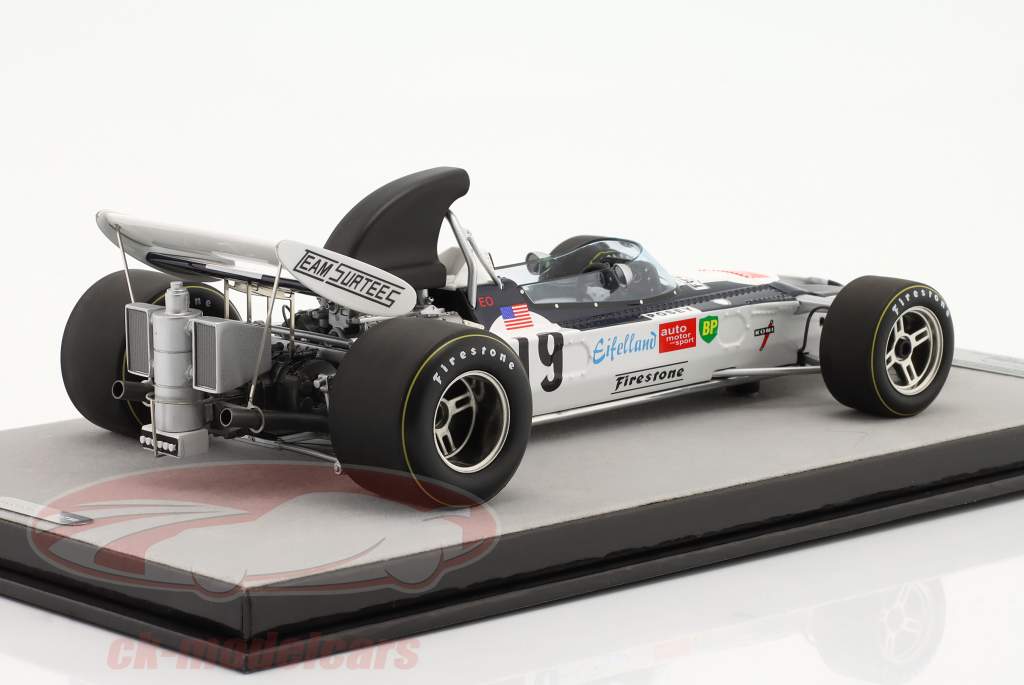 Sam Posey Surtees TS9 #19 Stati Uniti d'America GP formula 1 1971 1:18 Tecnomodel