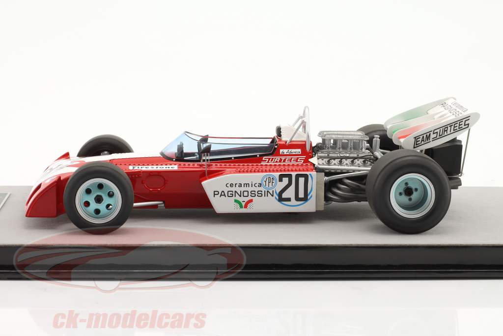 Andre de Adamich Surtees TS9 #20 Argentinian GP formula 1 1972 1:18 Tecnomodel