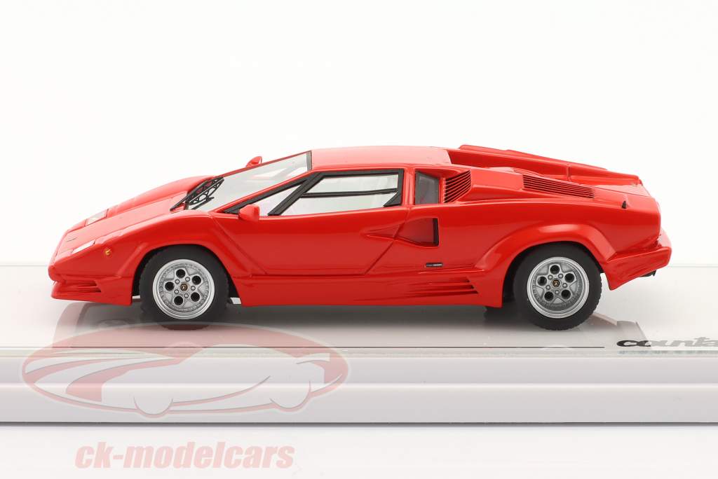 Lamborghini Countach 25th Anniversary Edition rød 1:43 TrueScale