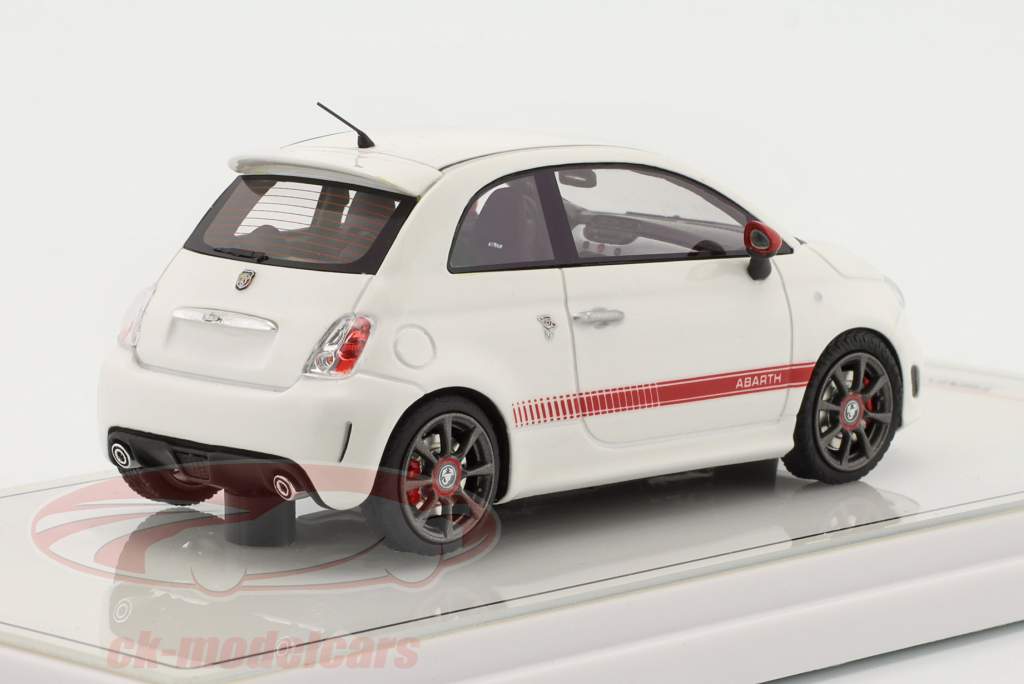 Fiat-Abarth 595 Année de construction 2020 blanc 1:43 TrueScale
