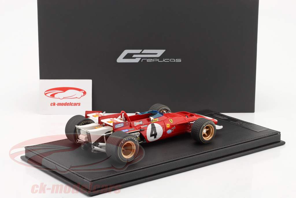 Clay Regazzoni Ferrari 312B #4 gagnant italien GP formule 1 1970 1:18 GP Replicas