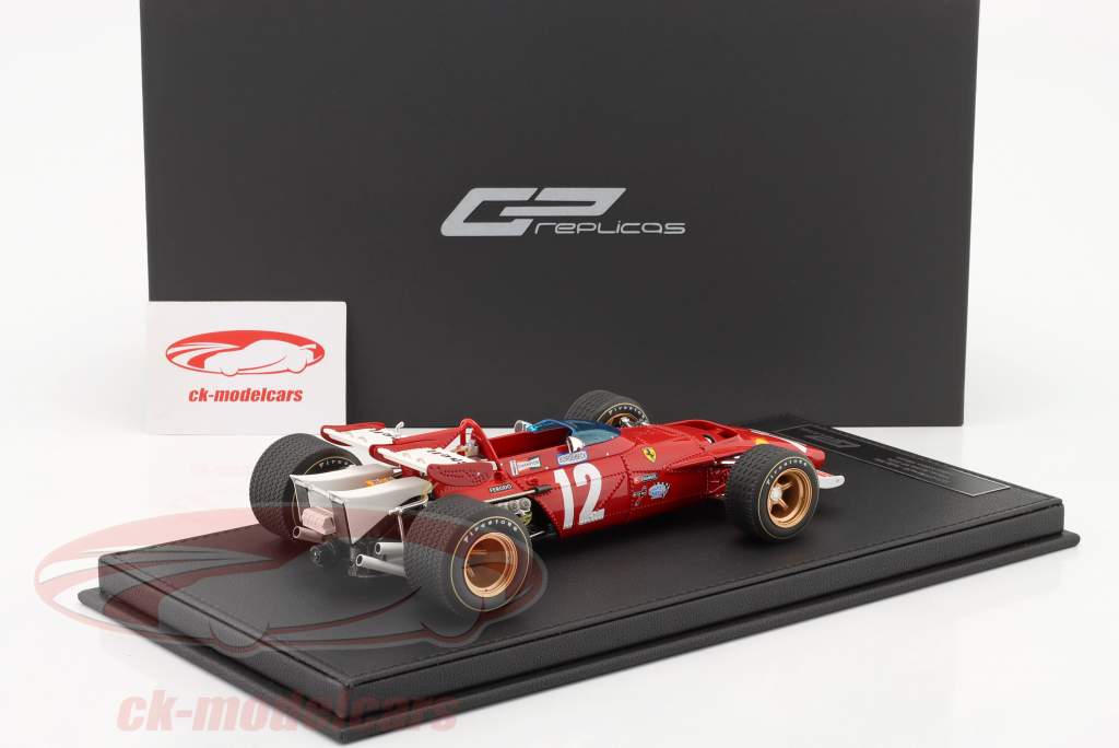 Jacky Ickx Ferrari 312B #12 ganador Austria GP fórmula 1 1970 1:18 GP Replicas