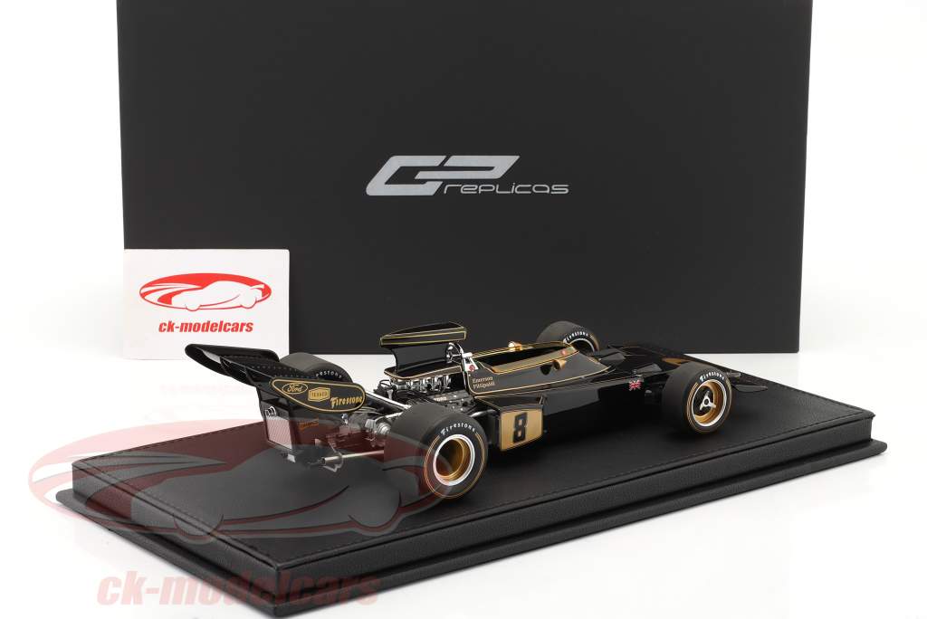 E. Fittipaldi Lotus 72D #8 Sieger British GP Formel 1 Weltmeister 1972 1:18 GP Replicas