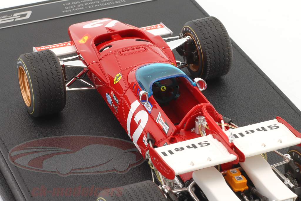 Jacky Ickx Ferrari 312B #12 gagnant L'Autriche GP formule 1 1970 1:18 GP Replicas