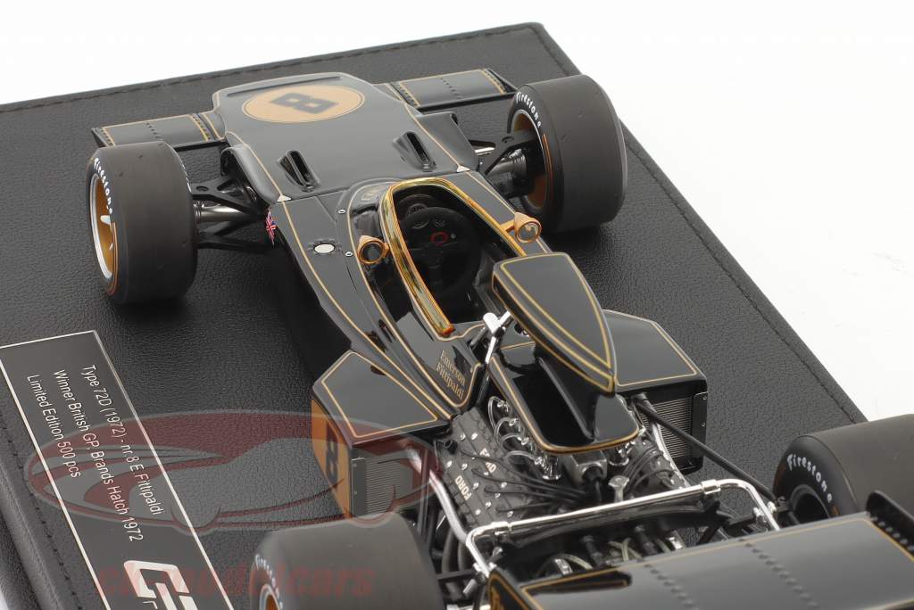 E. Fittipaldi Lotus 72D #8 Sieger British GP Formel 1 Weltmeister 1972 1:18 GP Replicas