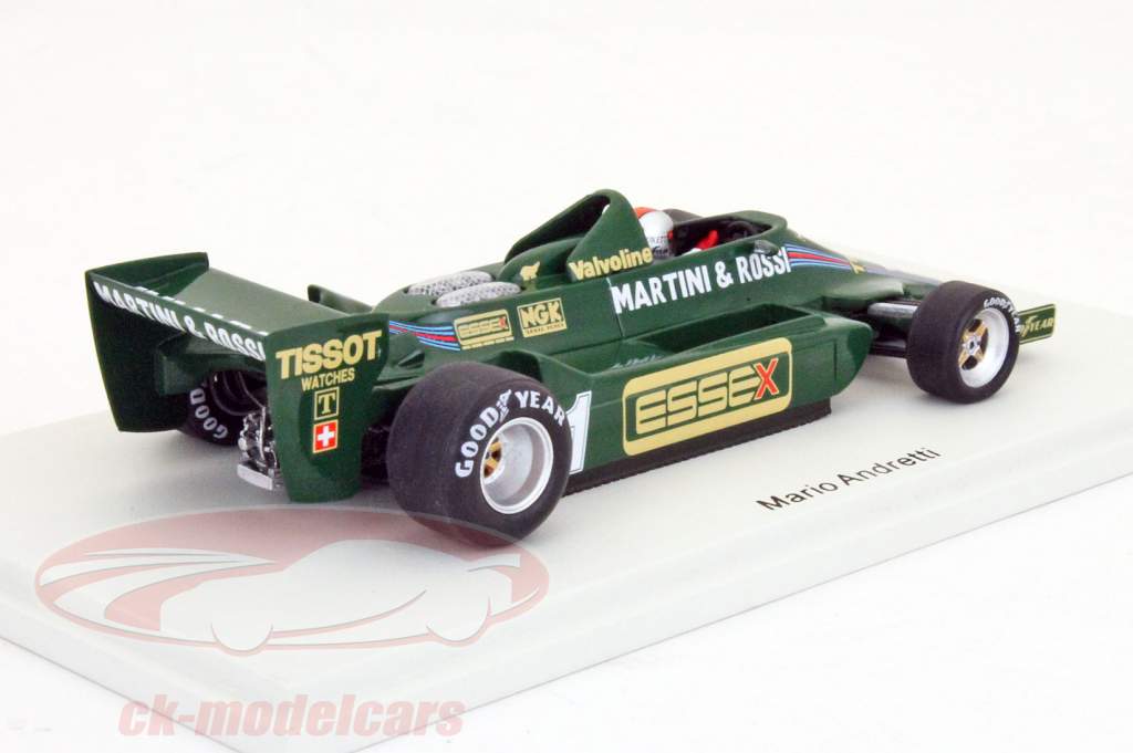 1/43 ロータス 79 M.アンドレッティ 1/43スパーク LOT-SPK-79BEL ロータス 79 M.アンドレッティ