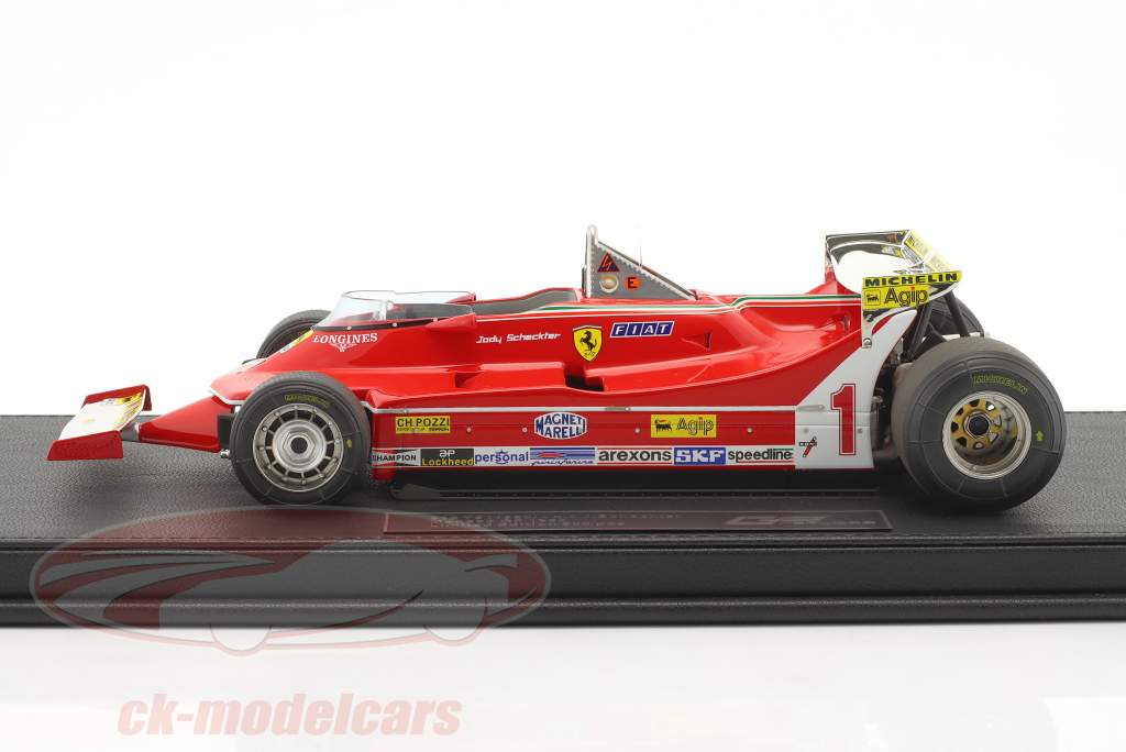 Jody Scheckter Ferrari 312T5 #1 Monaco GP Formel 1 1980 1:18 GP Replicas