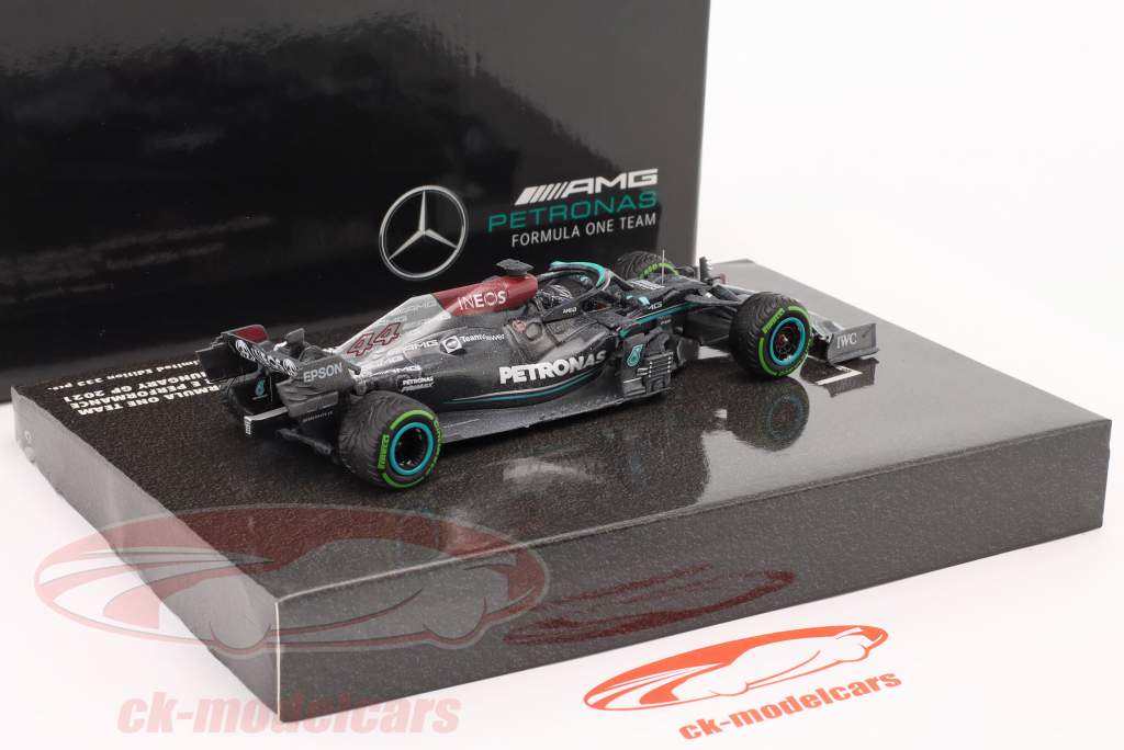 L. Hamilton Mercedes-AMG F1 W12 #44 2do Hungría GP fórmula 1 2021 1:43 Minichamps