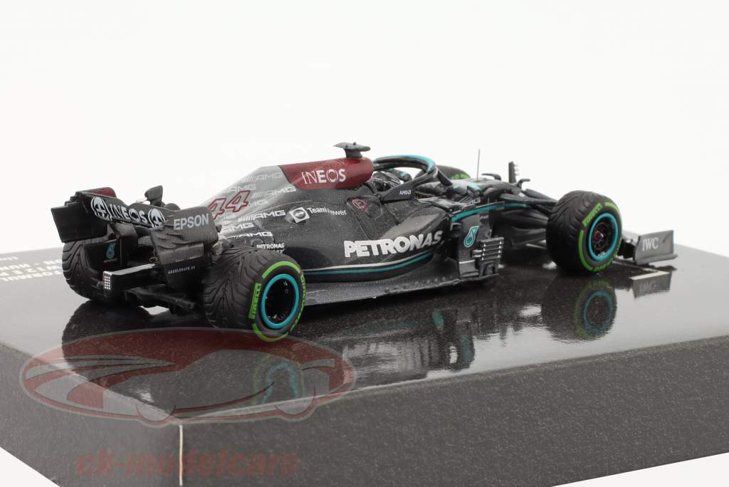 L. Hamilton Mercedes-AMG F1 W12 #44 2do Hungría GP fórmula 1 2021 1:43 Minichamps