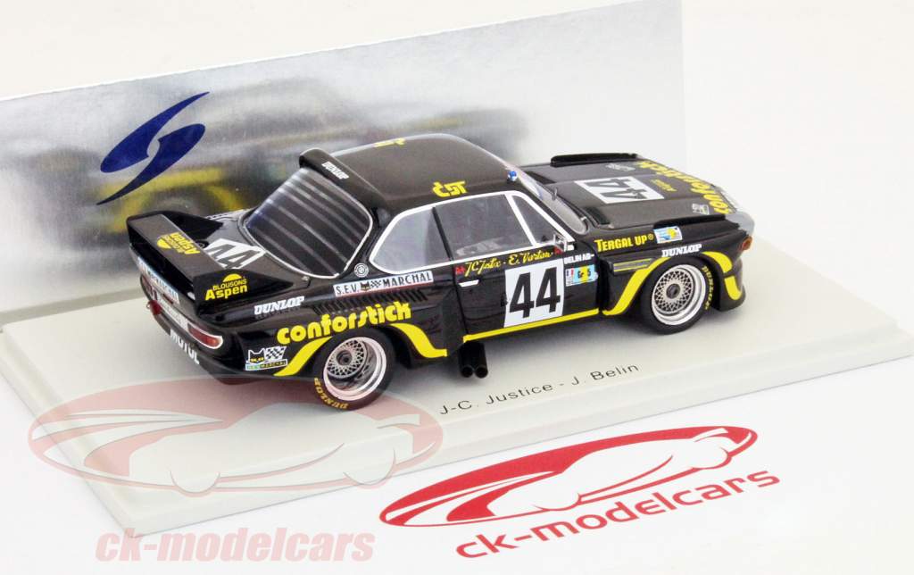 Spark 1:43 BMW 3.5 CSL #44 Justice, Belin 24h LeMans 1976