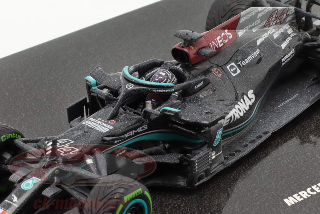 L. Hamilton Mercedes-AMG F1 W12 #44 2do Hungría GP fórmula 1 2021 1:43 Minichamps