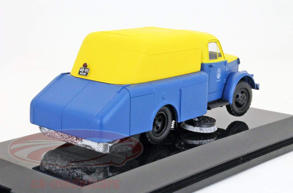 嘎斯-51 A/PU-20街道清洗车1点43分DIP星火