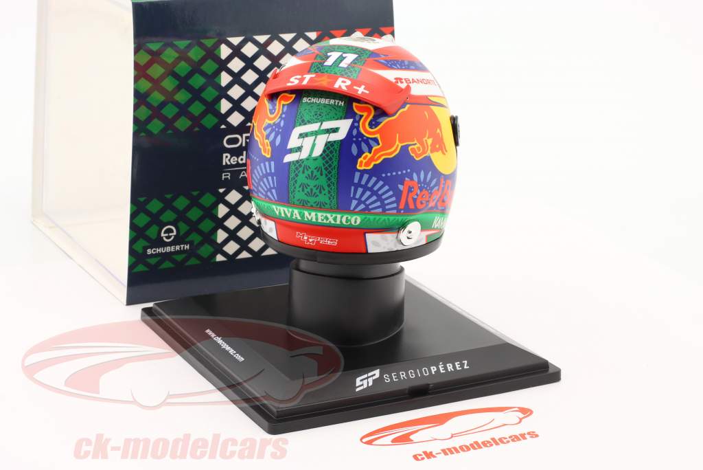 Sergio Perez Red Bull Racing #11 3ème Mexique GP formule 1 2022 1:4 Schuberth