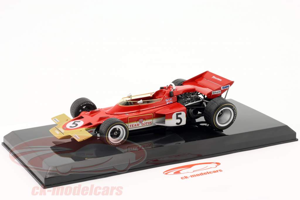 Jochen Rindt Lotus 72C #5 formule 1 Wereldkampioen 1970 1:24 Premium Collectibles